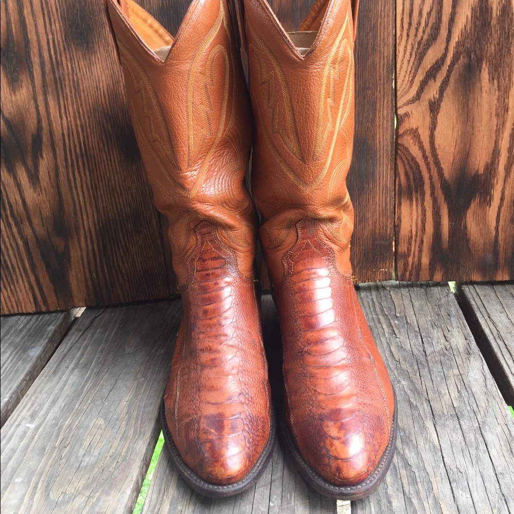 J Chisholm Cowboy Boots.